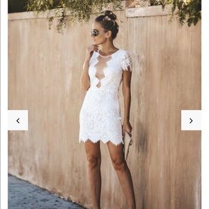 NWT little white dress from Vici Collection